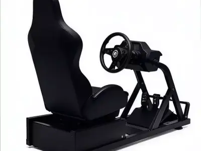 Play seat Driving Simulator  Low-poly 3D model