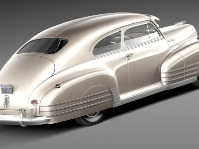 Chevrolet Fleetline Aerosedan 1948 3D model