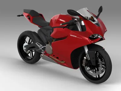 Ducati 899 Panigale 3D model