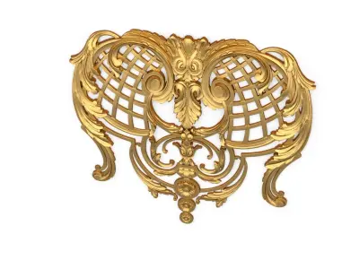 Classic decor ornament 122 3D model