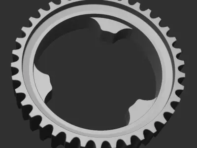 CAR TIMING BELT DECOR 3D print model