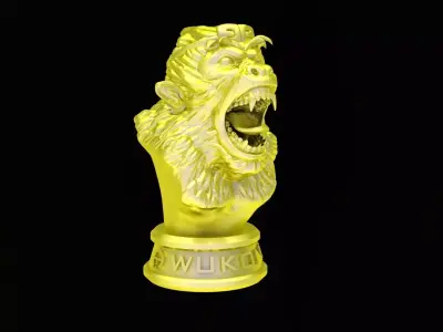 A62a Statue of Wukong  3D print model