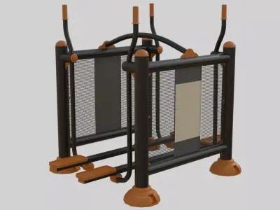Playground Sport Equipment - 03 Low-poly 3D model