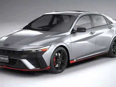 Hyundai Elantra N 2024 3D model