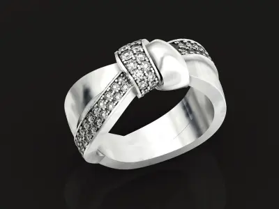 ring Bague Chaumet Liens Seduction 1356 3D print model