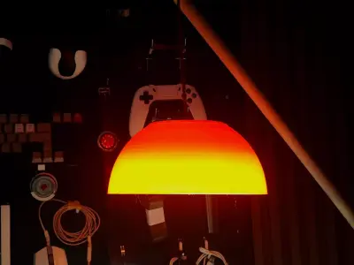 Hanging Lamp 3D print model