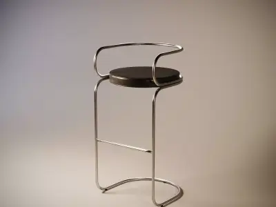 Aero Chair the perfect combination of minimalism and comfort 3D model