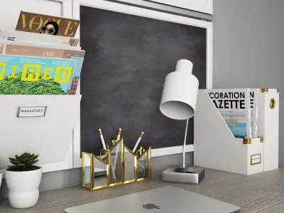 Workplace I Pottery Barn 05 3D model