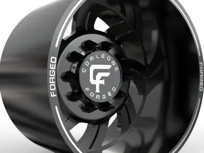 corleone Rear capone dually wheel  Free 3D print model