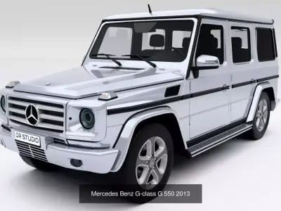 Mercedes Benz Car Collection 3D Model Pack
