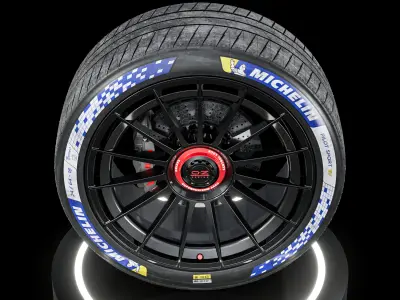 Michelin Pilot Sport EV 24 64 18 3D model