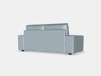 KIVIK Cover two-seat sofa Low-poly 3D model
