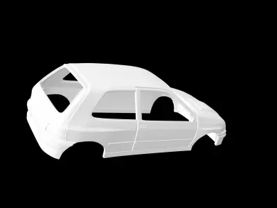 Renault clio Williams 3D print model