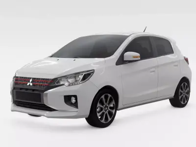 Mitsubishi Mirage 2020 3D model