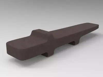 Crocodile Decor Low-poly 3D model