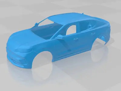 Capri 2025 - Body Car STL Model 3D print model