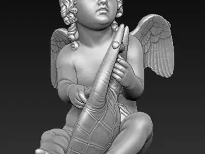 Angel Cupid 3D Model 3D print model