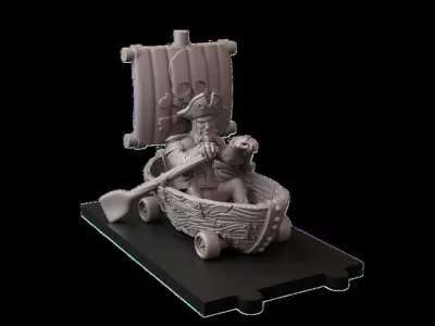 Joshua Quint TUSSLE FOR VICTORY 3D print model