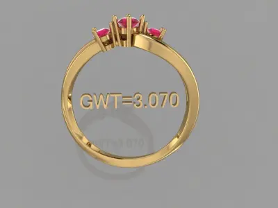 FASION UNIK RING 3D model