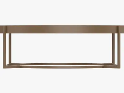 Coffee table round 3D model