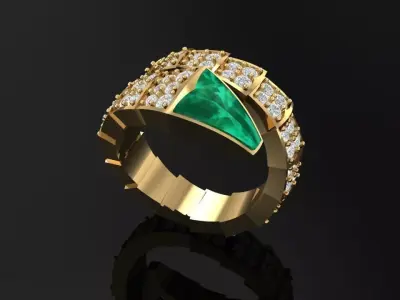 Bvlgari Snake  Free 3D print model
