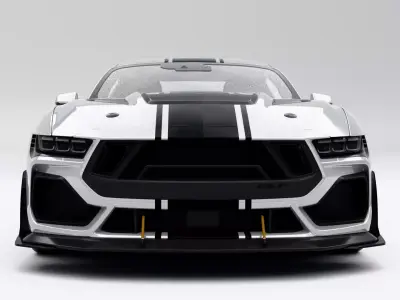 Ford Shelby Super Snake s650 2024 Low-poly 3D model