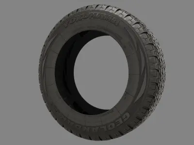 Tire Yokohama 3D model