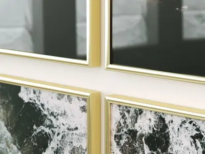 Gallery Wall 95 3D model