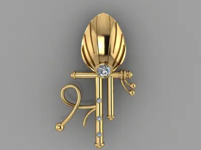 FASION PENDANT 3D model