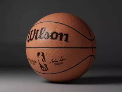 NBA Wilson Official Game basketball 2026 3D model 3D model