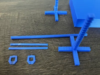 High jump model Free 3D print model