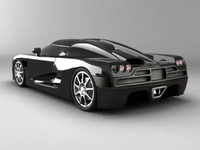 Koenigsegg CCX std mat 3D model