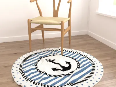 Rugs No 456 Low-poly 3D model