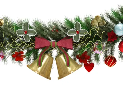 Christmas Garland 3D model