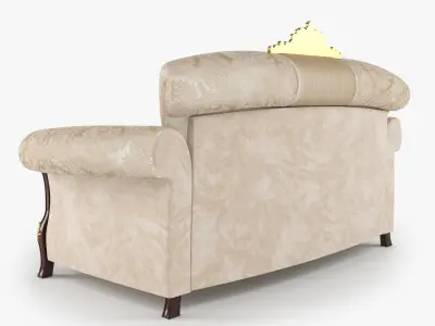 Couch Barnini Oseo 3D model
