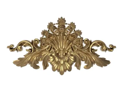 decorative pattern ready for 3D printing 3D model