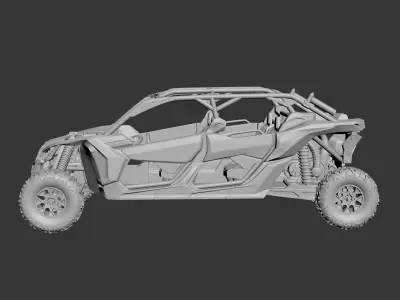 Can Am Maverick X3 Max X 3D print model