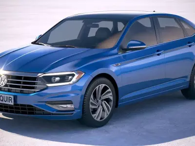 Volkswagen Jetta 2019 3D model