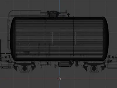 H0 1-87 scale Leichtbau tank car 3D print model