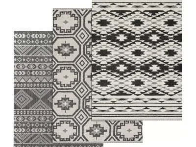 Rug Set 1359 3D model