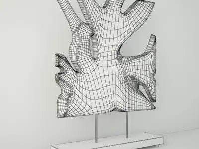 Canyon Art Wood Decor  3D model