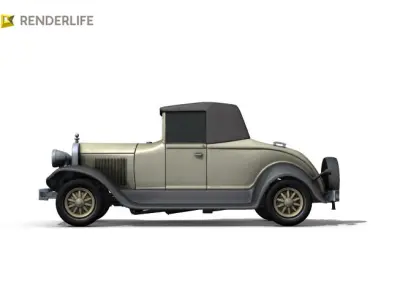 Car roadster 3D model