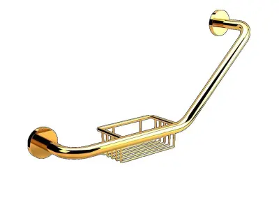 Handle  Bath Handle Sponge Cantilevered 3D model