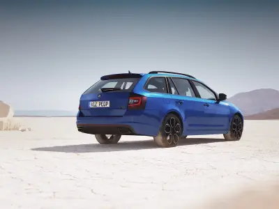 European station wagon unbranded 3D model