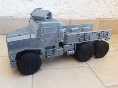 Call of Duty Warzone Truck 3d printing file 3D print model