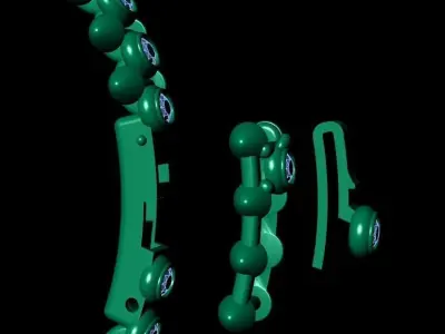 CLASH CARTIEs Bracelet DIAMONDS 3D print model 3D print model