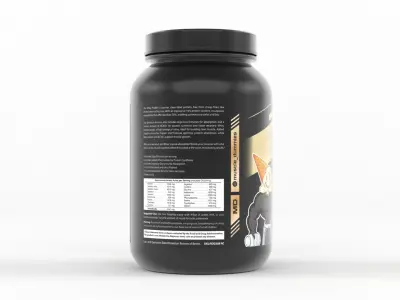 Protein Powder 3D model 50