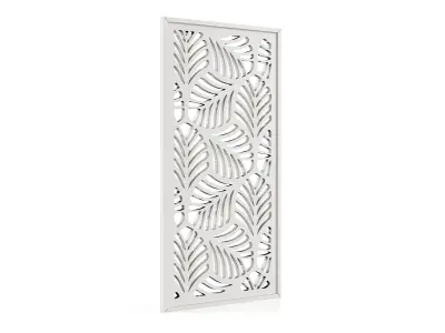 Decorative Pattern CNC Wall Partition 3d Panel 002 Free 3D model
