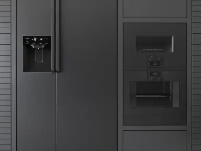 Kitchen 02 3D model