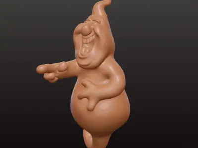 Funny Ghost Trio Halloween Decor stl Hanging Ornaments 3D print model